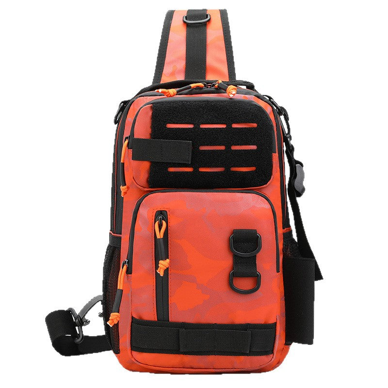 Multi-Compartment Tactical Sling Bag Bowlift