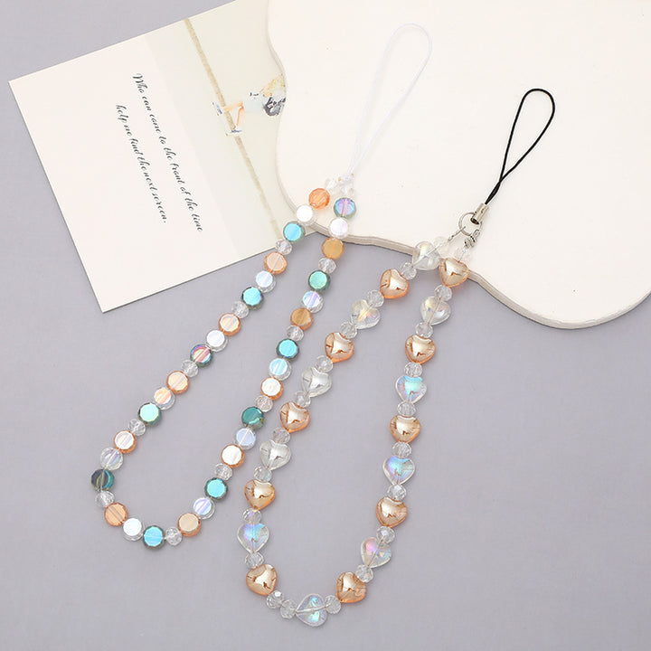 Crystal Beaded Eyewear Retainer Bowlift