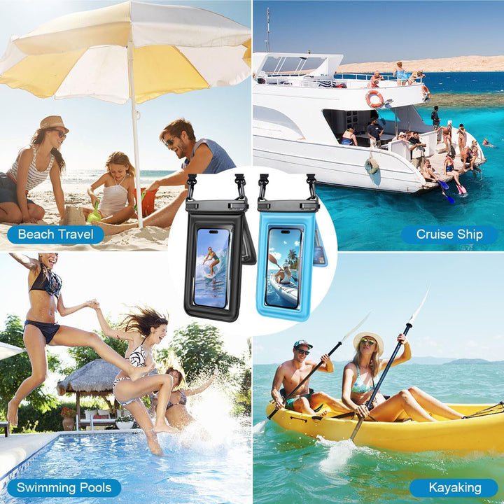 Waterproof Smartphone Bag with Transparent Front Bowlift