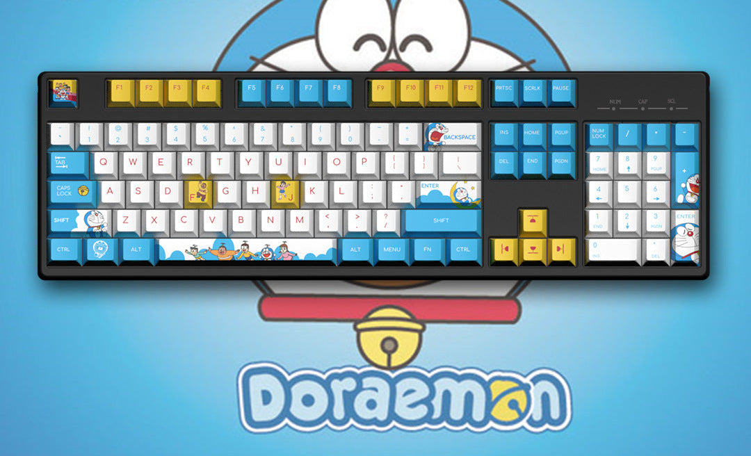 Ocean-Themed Mechanical Keyboard Bowlift
