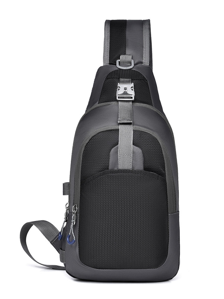 Sling backpack with comfortable back padding and many compartments Bowlift