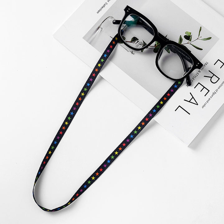 Stylish Star Pattern Eyewear Retainer Bowlift