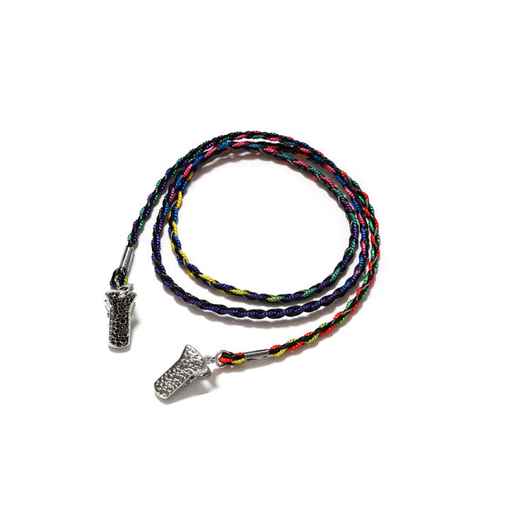 Braided Leather Eyewear Strap Bowlift