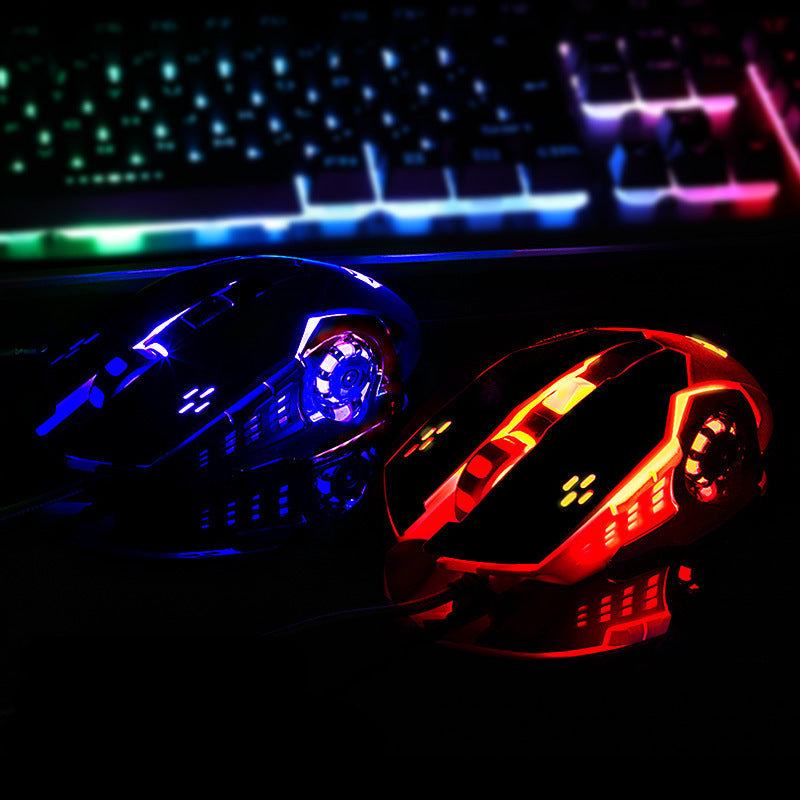 Ergonomic RGB Gaming Mouse Bowlift