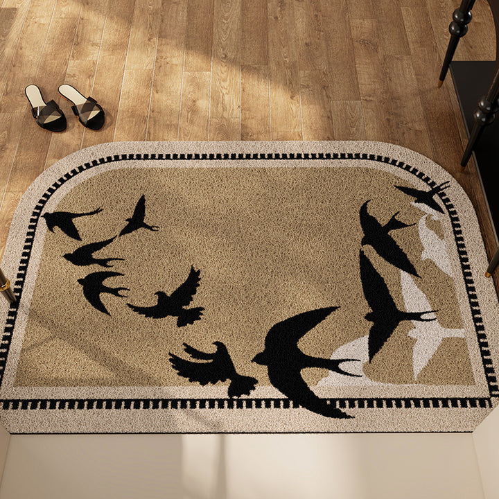 Nature-Inspired Decorative Area Rug
