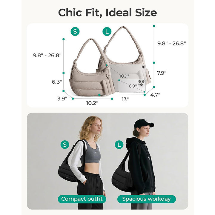 Practical shoulder bag with insulating properties and drink compartment Bowlift