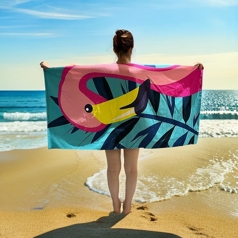 Artistic Beach Towel Bowlift