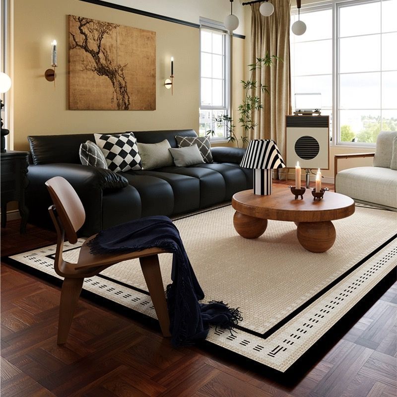 Modern Abstract Area Rug Bowlift