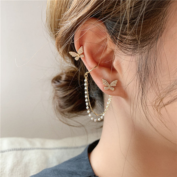 Elegant stud earrings Bowlift