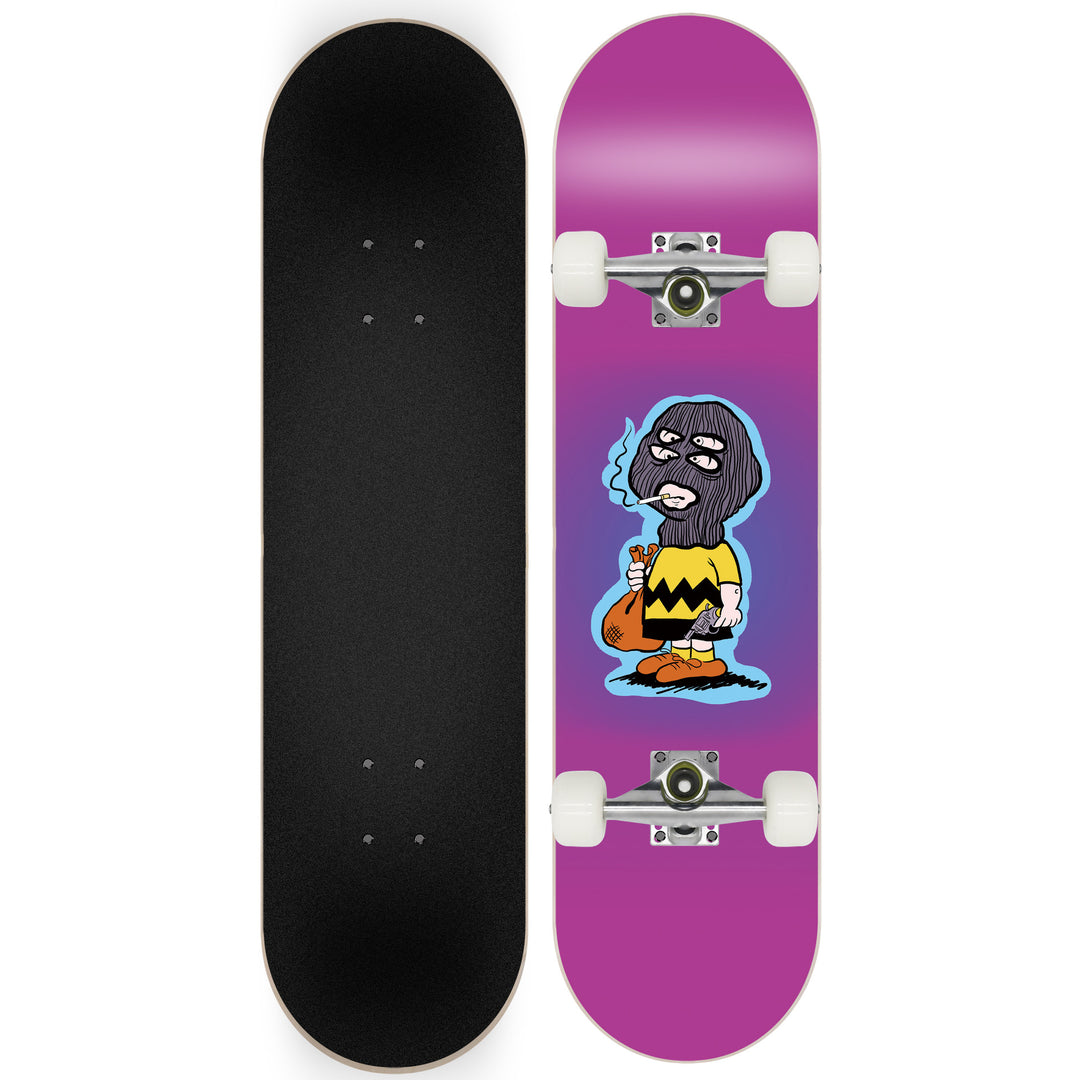 Skateboard with Galaxy Design Bowlift