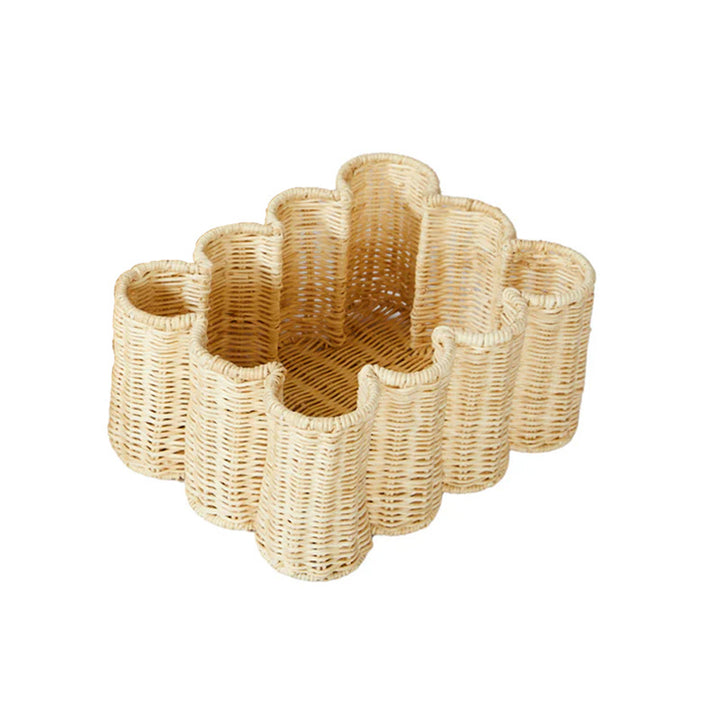 Artistic Woven Storage Basket Bowlift