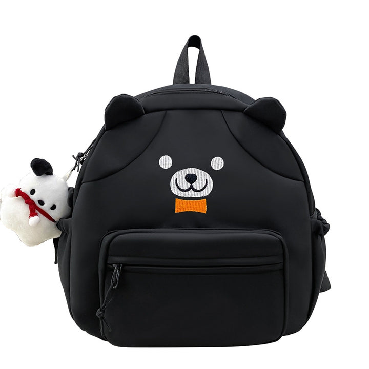 Plush backpack with cute dog design Bowlift