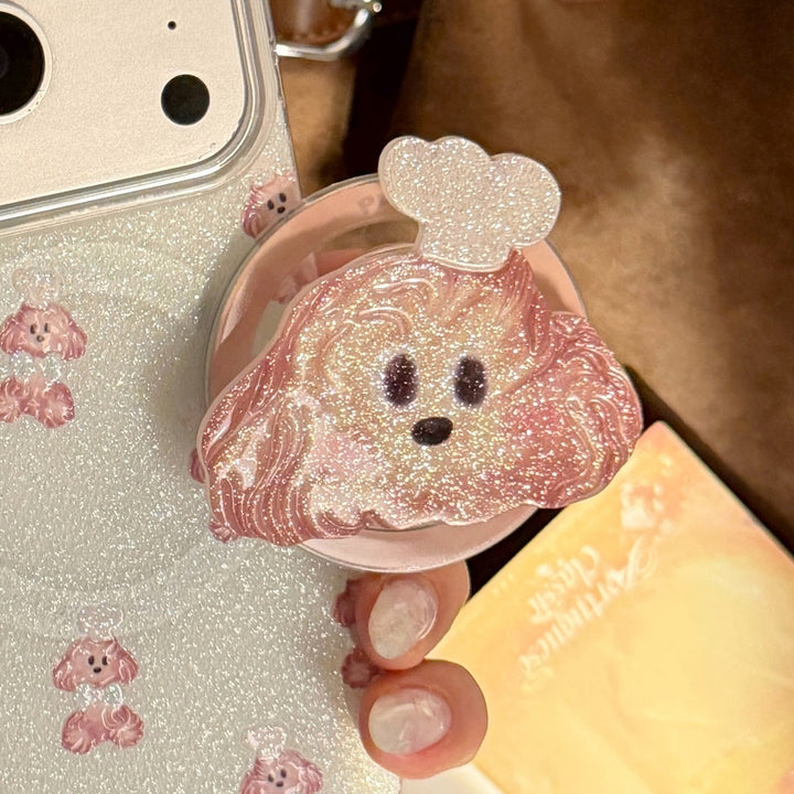 Kawaii Dog Smartphone Finger Holder Stand Bowlift