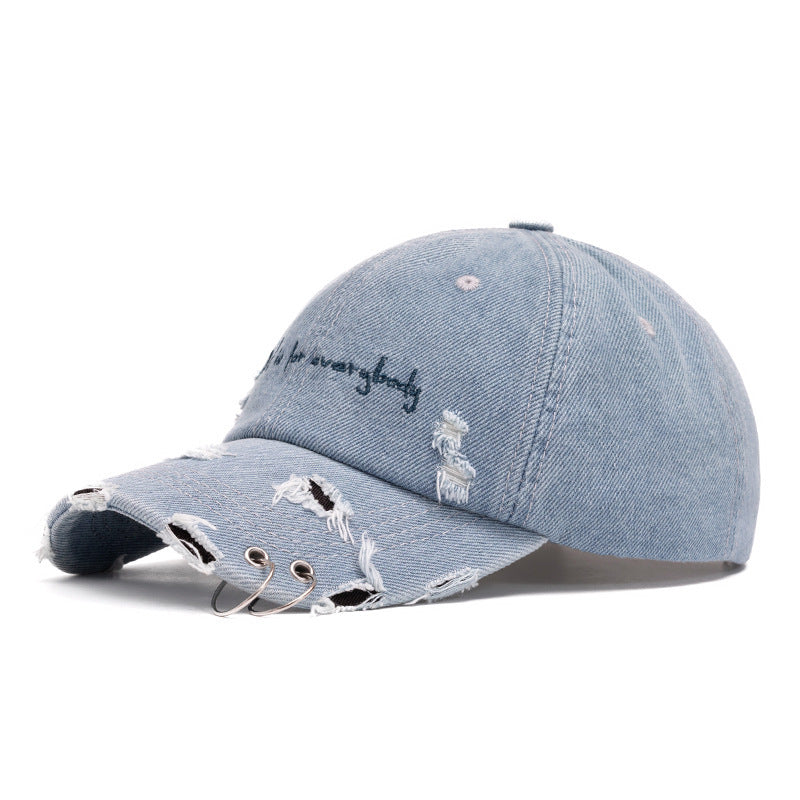 Unisex Distressed Graphic Baseball Cap Bowlift 1784270467