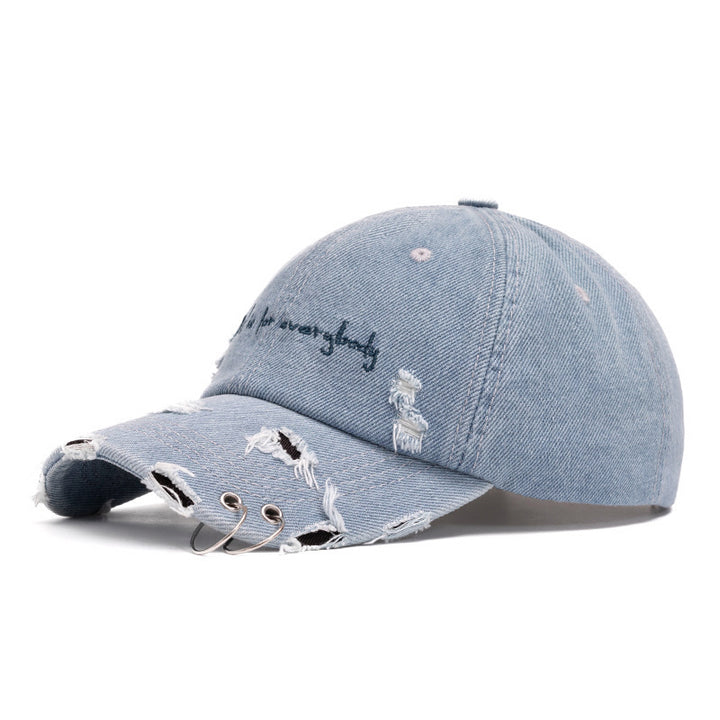 Unisex Distressed Graphic Baseball Cap Bowlift 1784270467