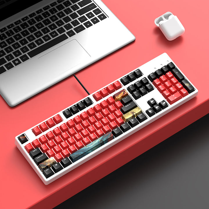 Wired Ergonomic Mechanical Keyboard Bowlift