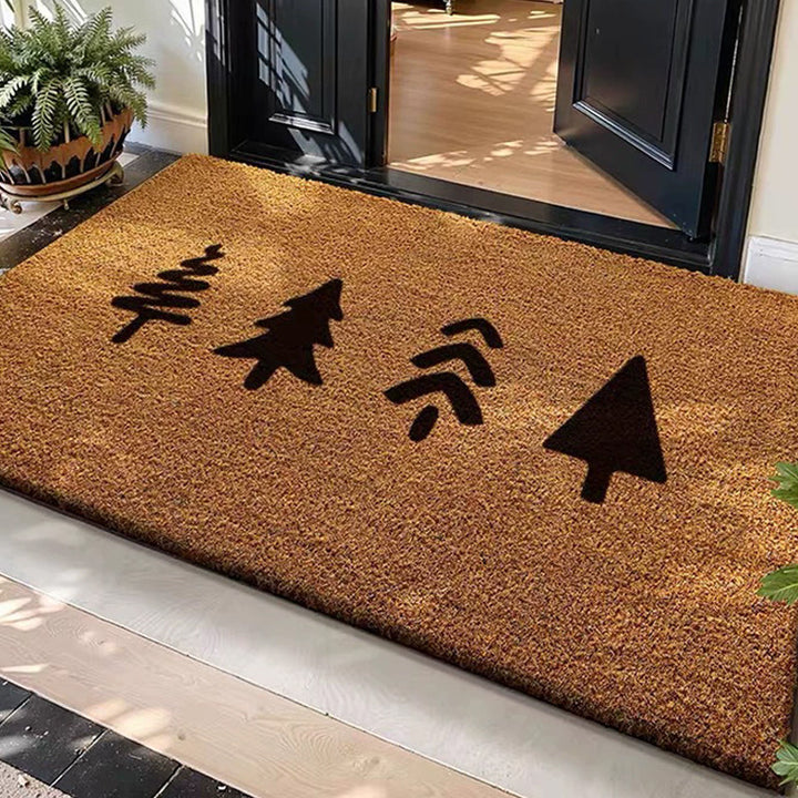 Artistic Cactus Welcome Mat Bowlift