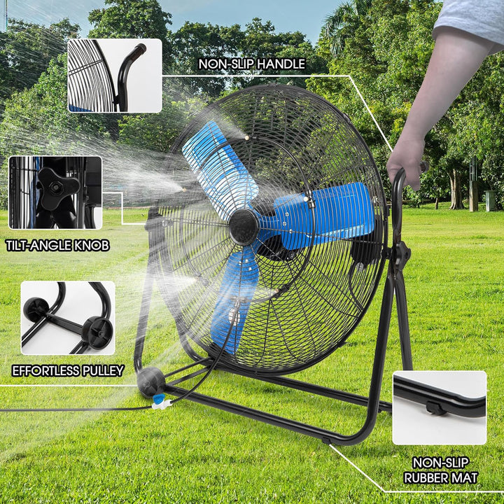 Industrial High-Performance Mist Fan Bowlift