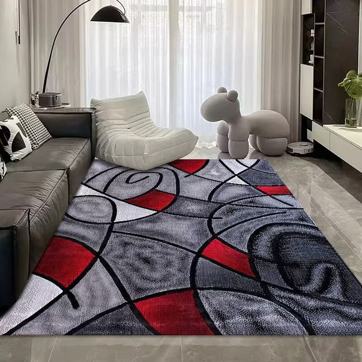 Abstract Pattern Area Rug Bowlift