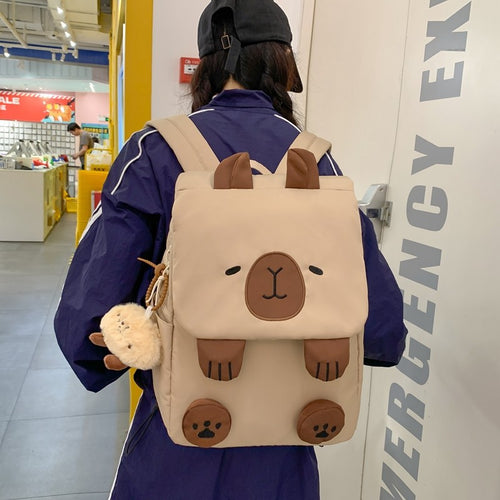 Backpack with Cute Animal Motif Bowlift