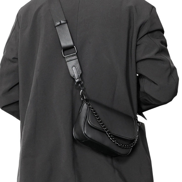 Elegant crossbody bag with chain shoulder strap Bowlift