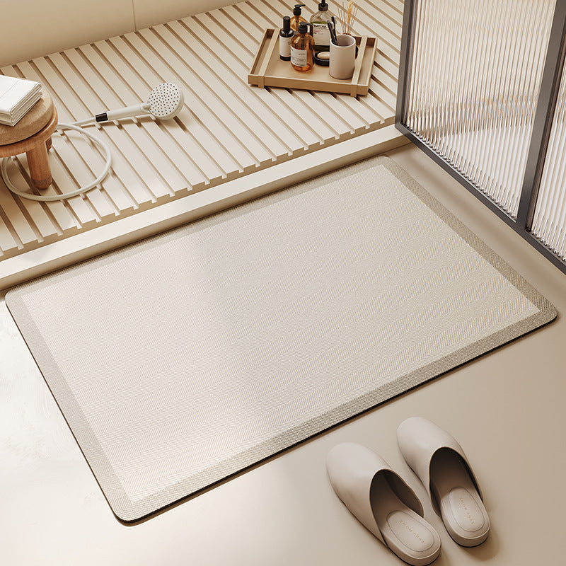 Geometric Patterned Bath Mat Bowlift