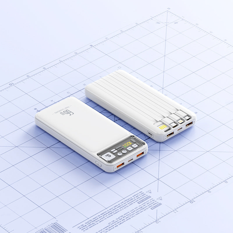 High-performance power bank with digital display and innovative fast charging technology Bowlift