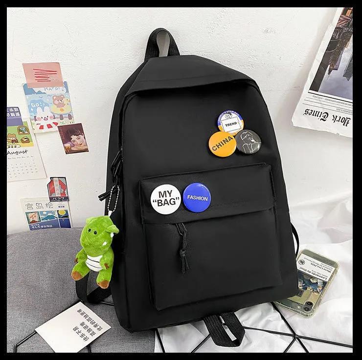 Casual Canvas Backpack Bowlift