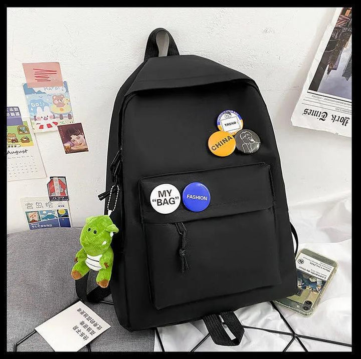 Casual Canvas Backpack Bowlift