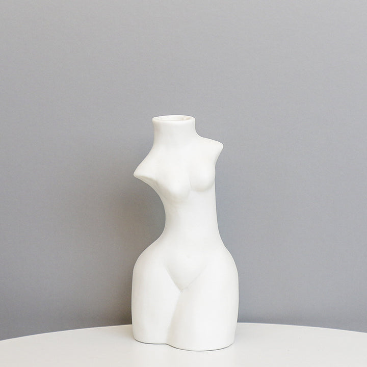 Sculptural Body-Shaped Vase Bowlift
