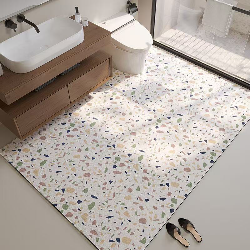 Terrazzo Style Bathroom Mat Bowlift