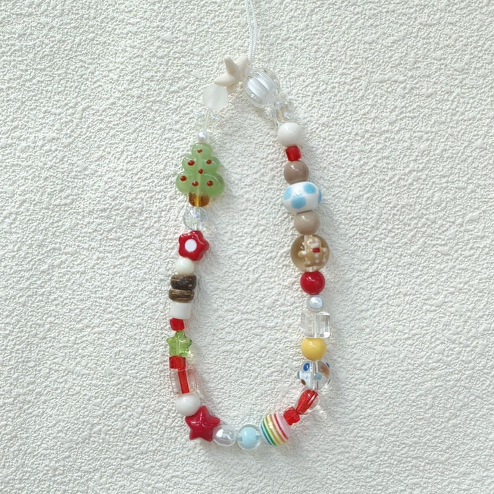 Festive Beaded Charm Eyewear Lanyard Bowlift