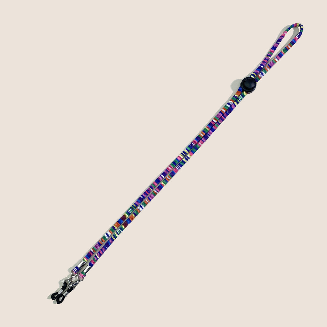 Decorative Patterned Eyewear Retention Strap Bowlift