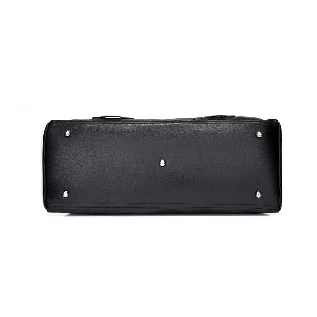 Premium Leather Travel Duffel Bowlift