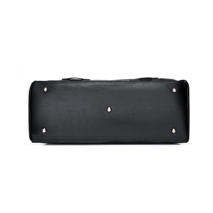 Premium Leather Travel Duffel Bowlift