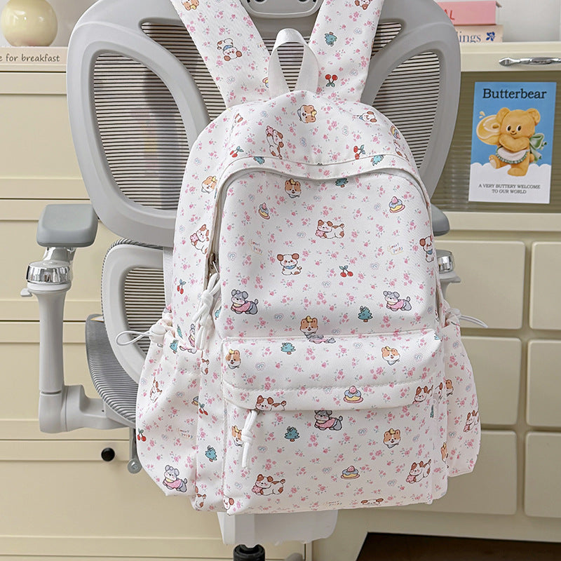Playful Animal-Themed Backpack Bowlift