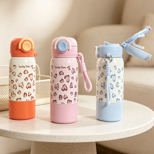 Women's insulated bottle with sweet heart design Bowlift