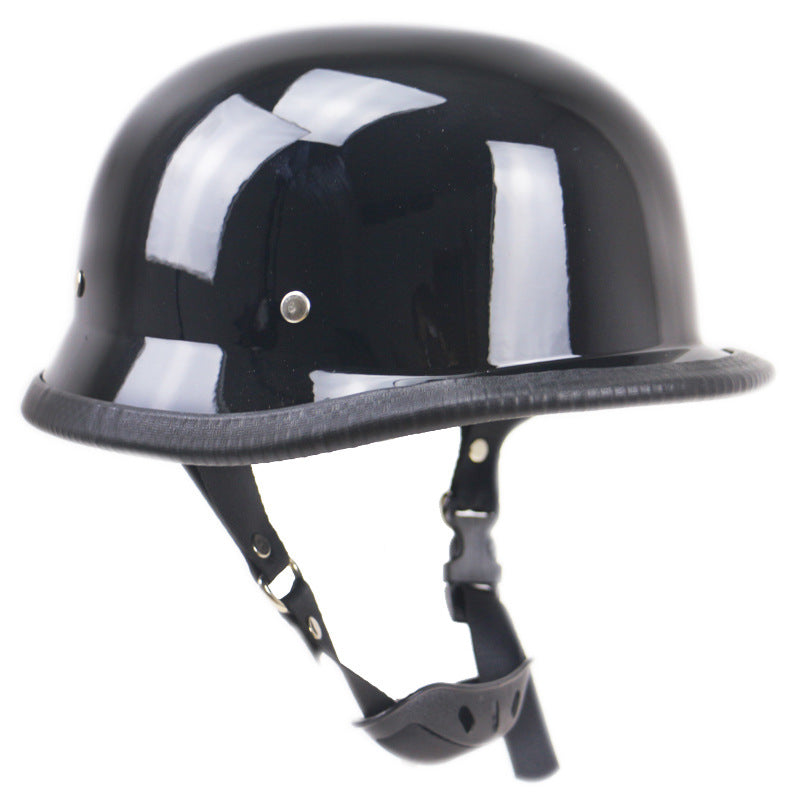 Classic Cruiser Motorcycle Safety Helmet Bowlift
