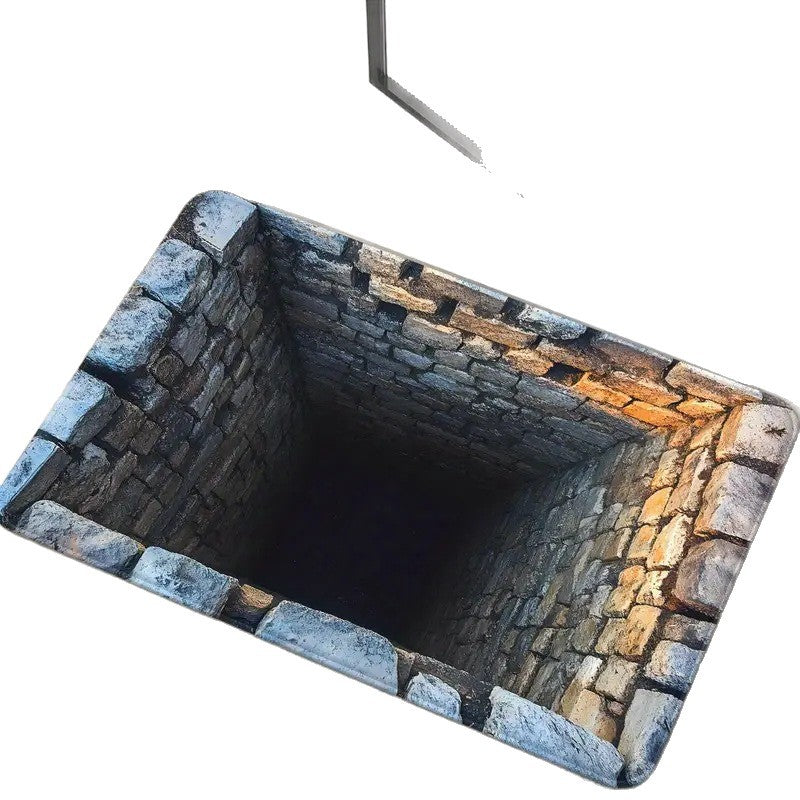 3D Illusion Welcome Mat Bowlift