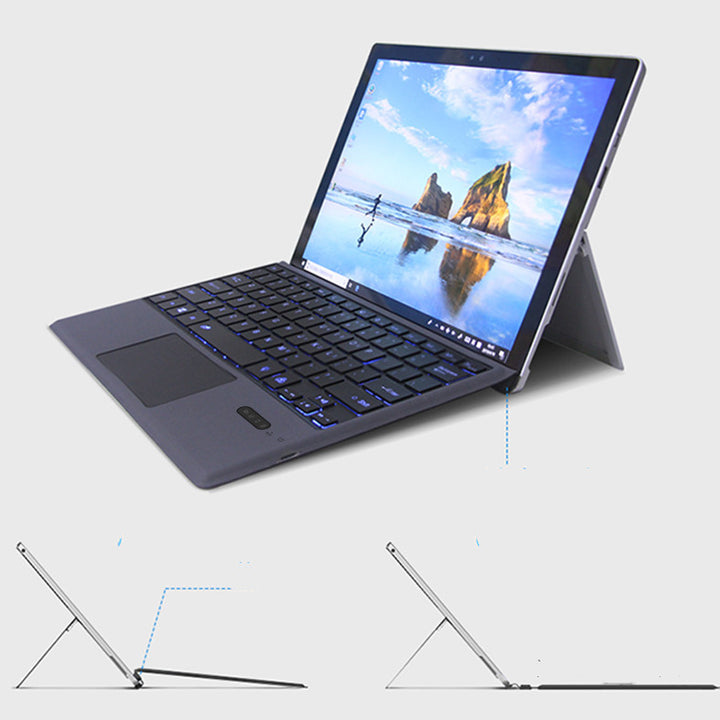 Ergonomic Backlit Keyboard with Multi-Level Brightness Bowlift