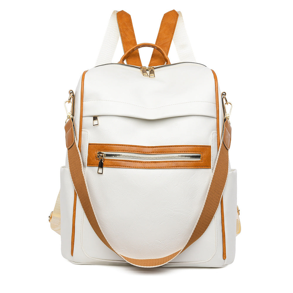 Premium Leather Backpack Bowlift