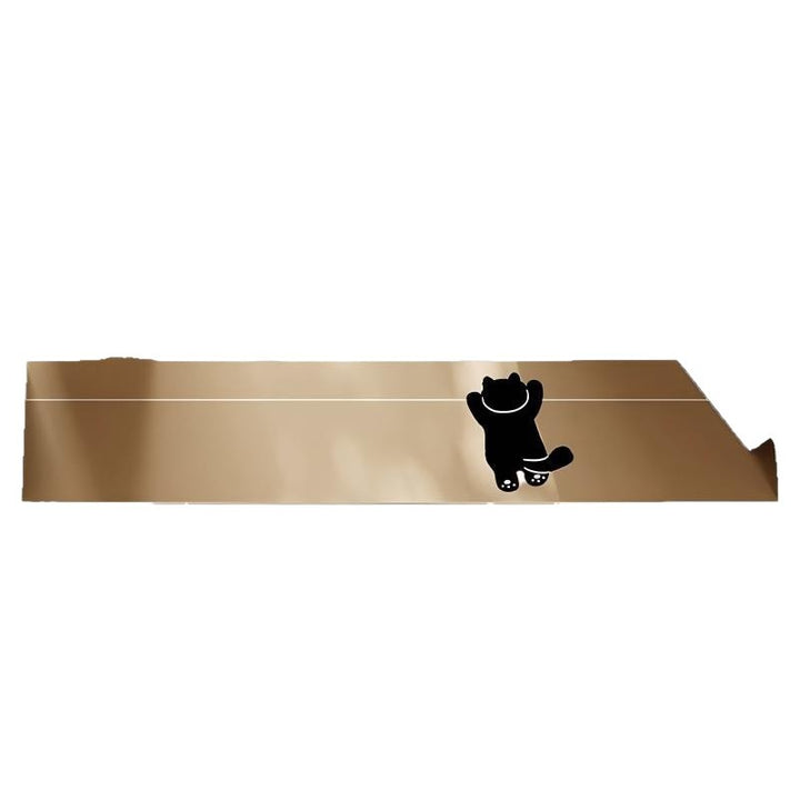 Playful Cat-Themed Door Mat Bowlift