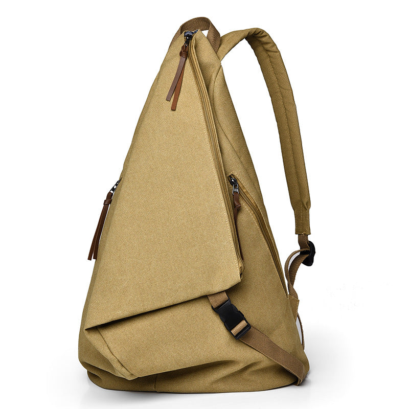 Triangular Shape Fashion Sling Backpack Bowlift