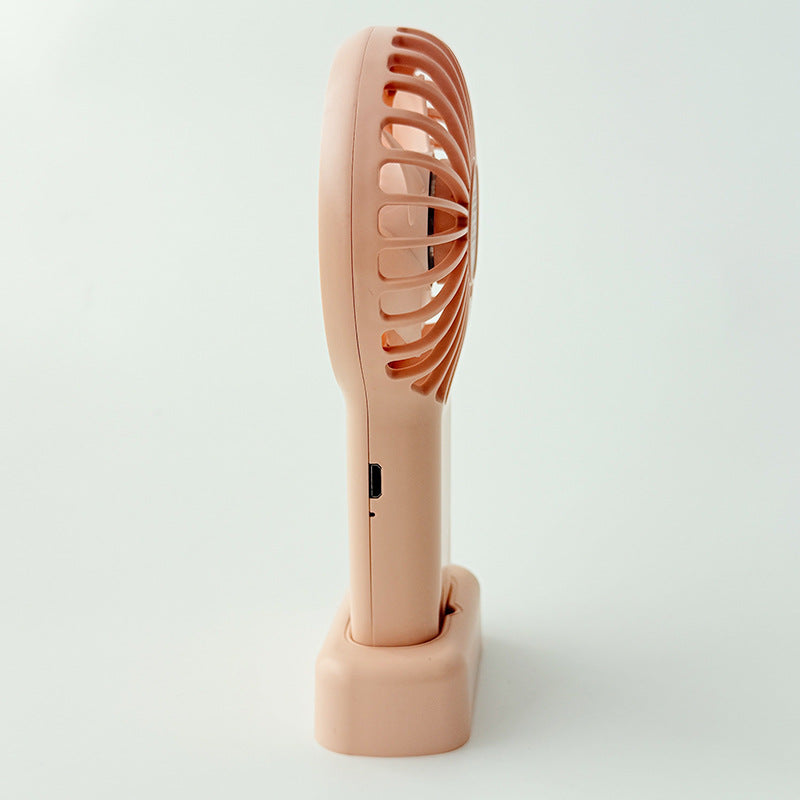 Portable USB Hand Fan with Stand Base Bowlift