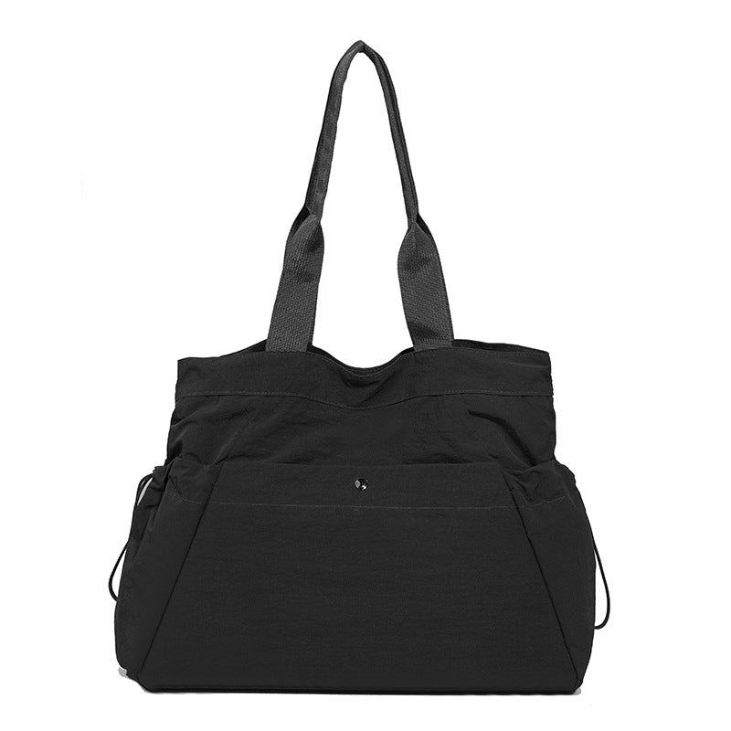 Spacious And Functional Tote Bag With Side Pockets Bowlift