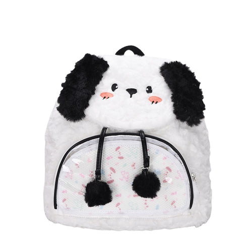 Pet-friendly, plush backpack Bowlift