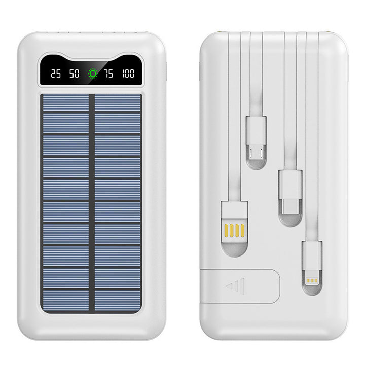 Solar power bank with high-speed charging and rugged design Bowlift