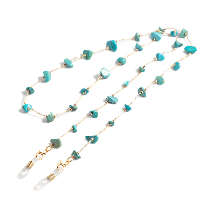 Delicate Gemstone Bead Eyewear Chain Bowlift