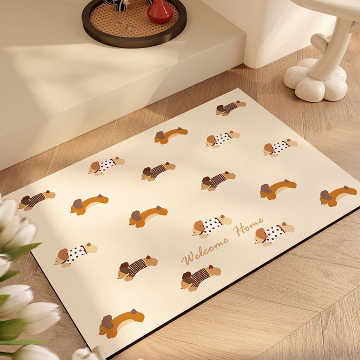 Cute Cartoon Animal Bath Mat Bowlift