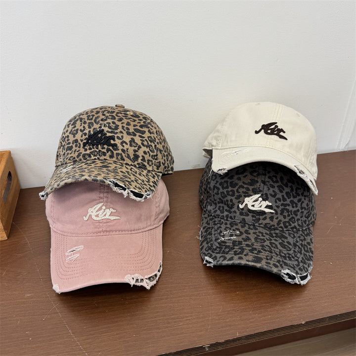 Women's Distressed Vintage Baseball Cap Bowlift